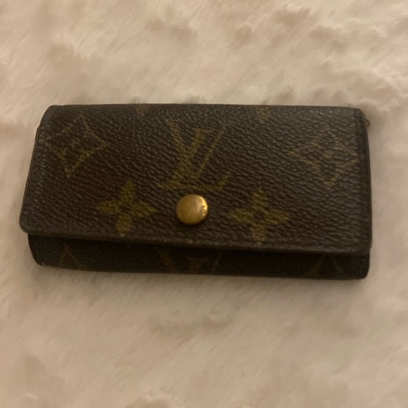 LOUIS VUITTON Monogram Vintage Multicles 4 Ring Key Holder - Picture 1 of 11